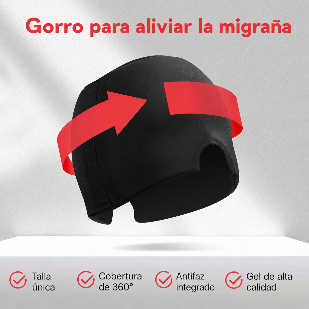 Gorro Gel Terapéutico Relajante