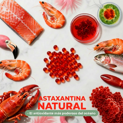 "El Antioxidante más Poderoso de la Naturaleza, Piel Reluciente, salud Ocular  y mejor Rendimiento"