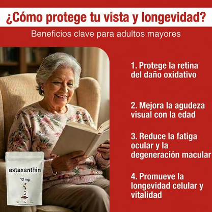 "El Antioxidante más Poderoso de la Naturaleza, Piel Reluciente, salud Ocular  y mejor Rendimiento"