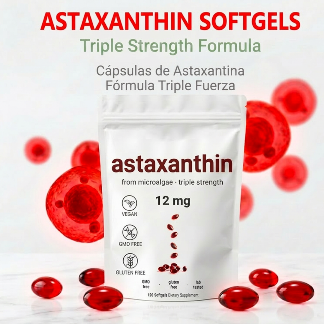 "El Antioxidante más Poderoso de la Naturaleza, Piel Reluciente, salud Ocular  y mejor Rendimiento"
