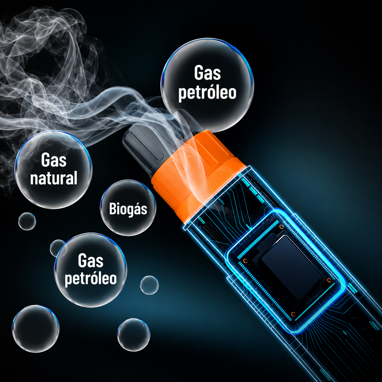Bolígrafo Detector de Gas Seguro