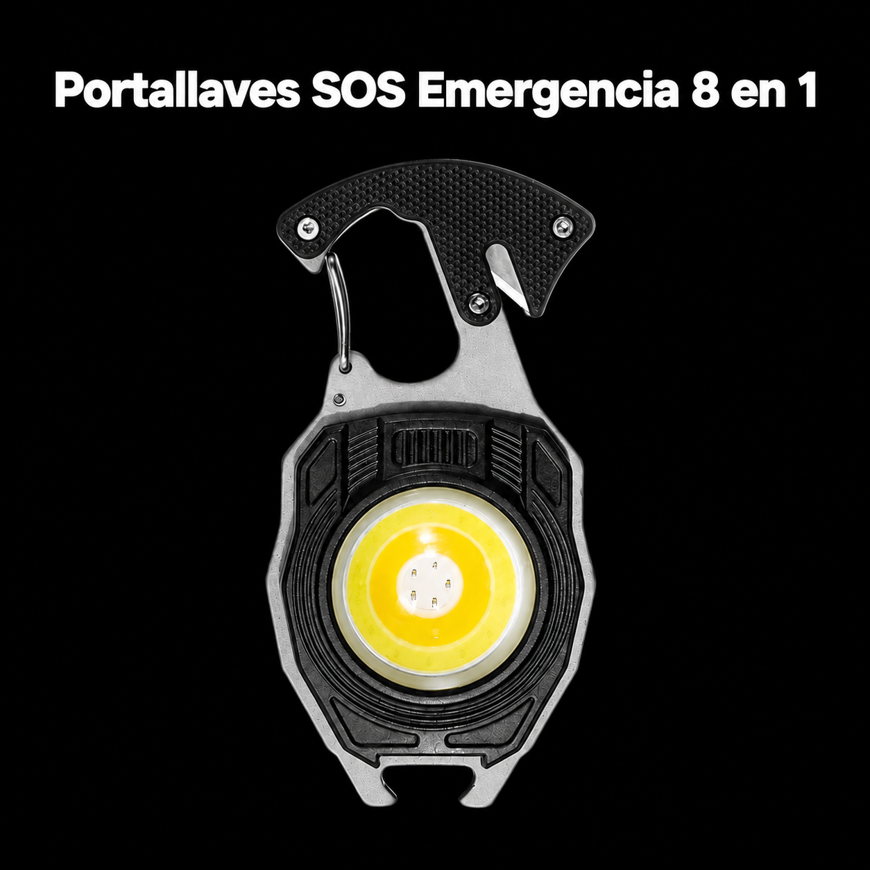 Portallaves SOS de Emergencia 8 en 1 - Tu Kit de Emergencia siempre contigo